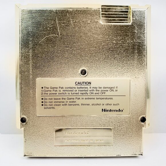 Legend of Zelda Gold NES Nintendo Video Game Authentic 1987 Tested - Picture 2 of 11